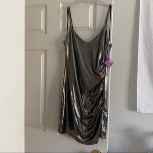 NWT Metallic Forever 21 Dress